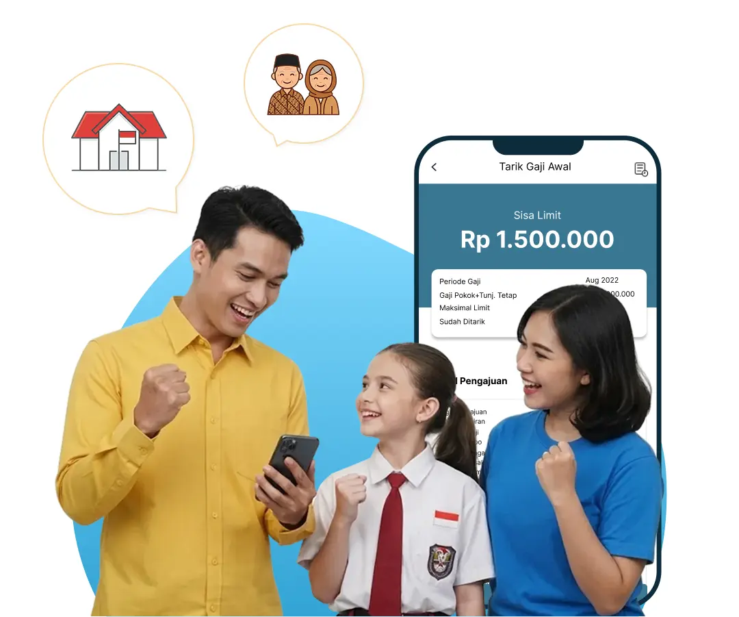 Tarik Gaji Awal Karyawan