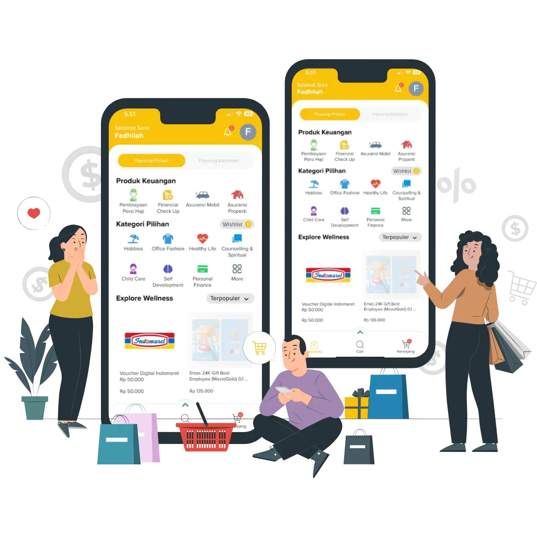 Hidup lebih seimbang dengan berbagai produk pilihan